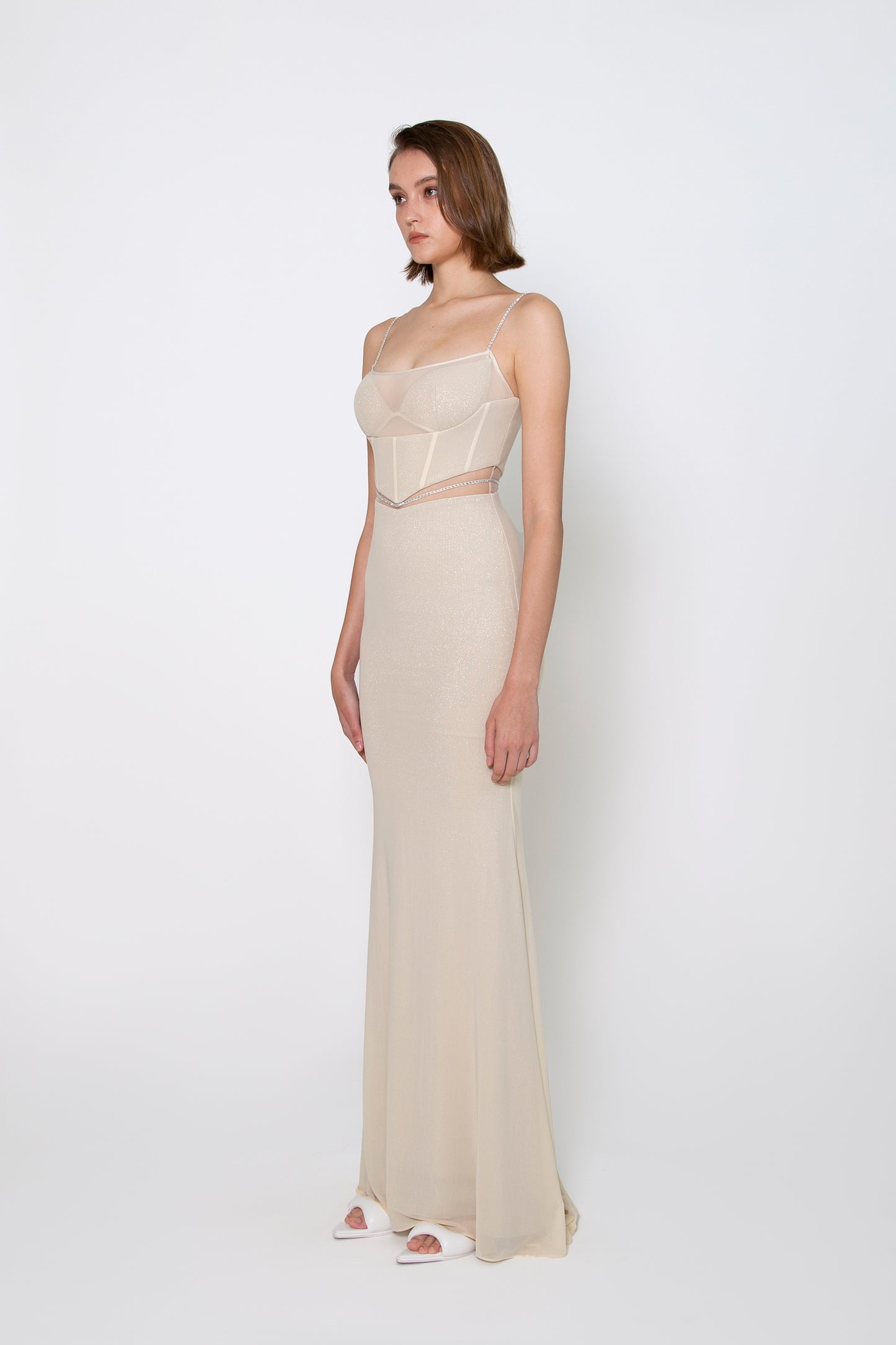 CAMI CUTOUT GOWN