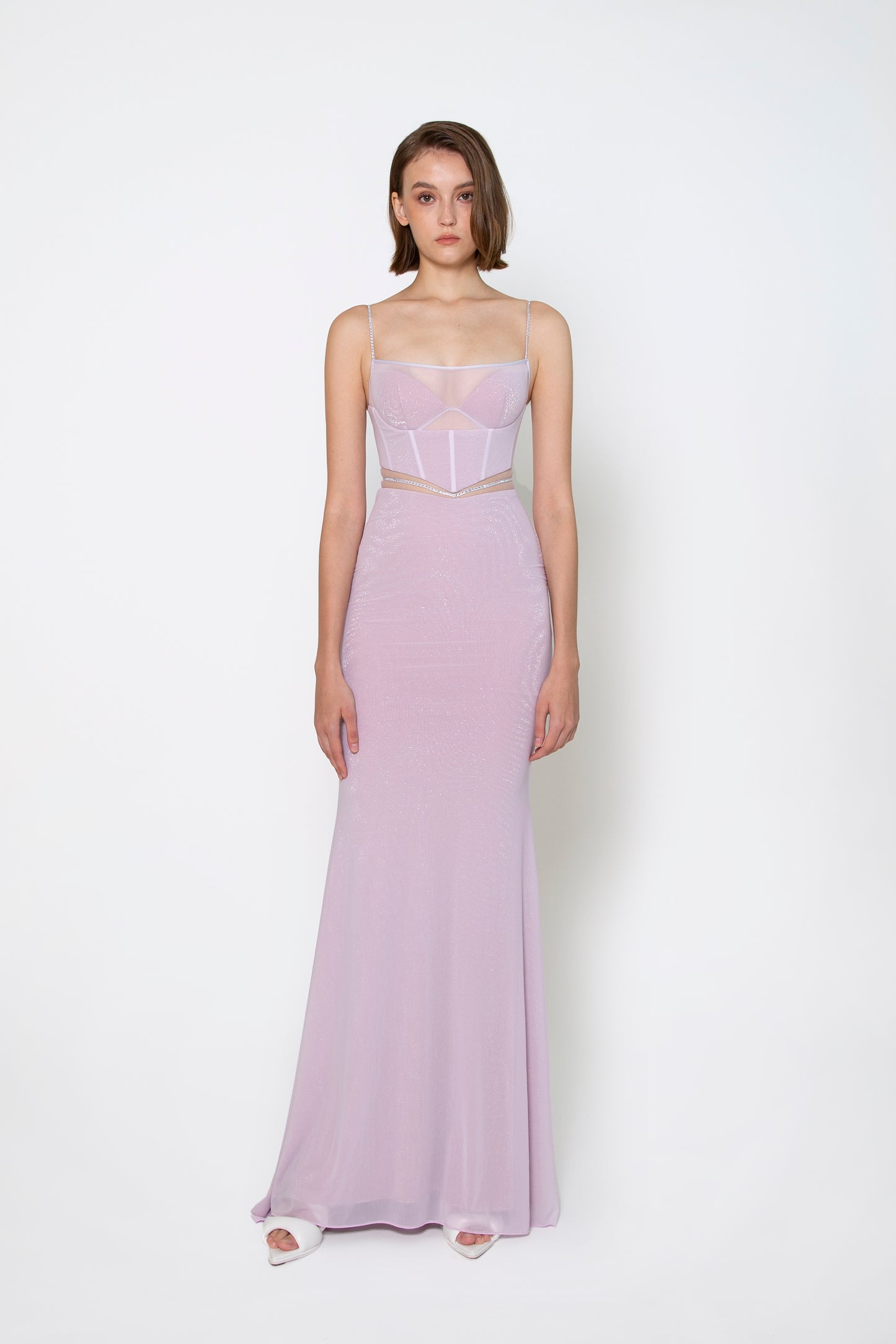 CAMI CUTOUT GOWN
