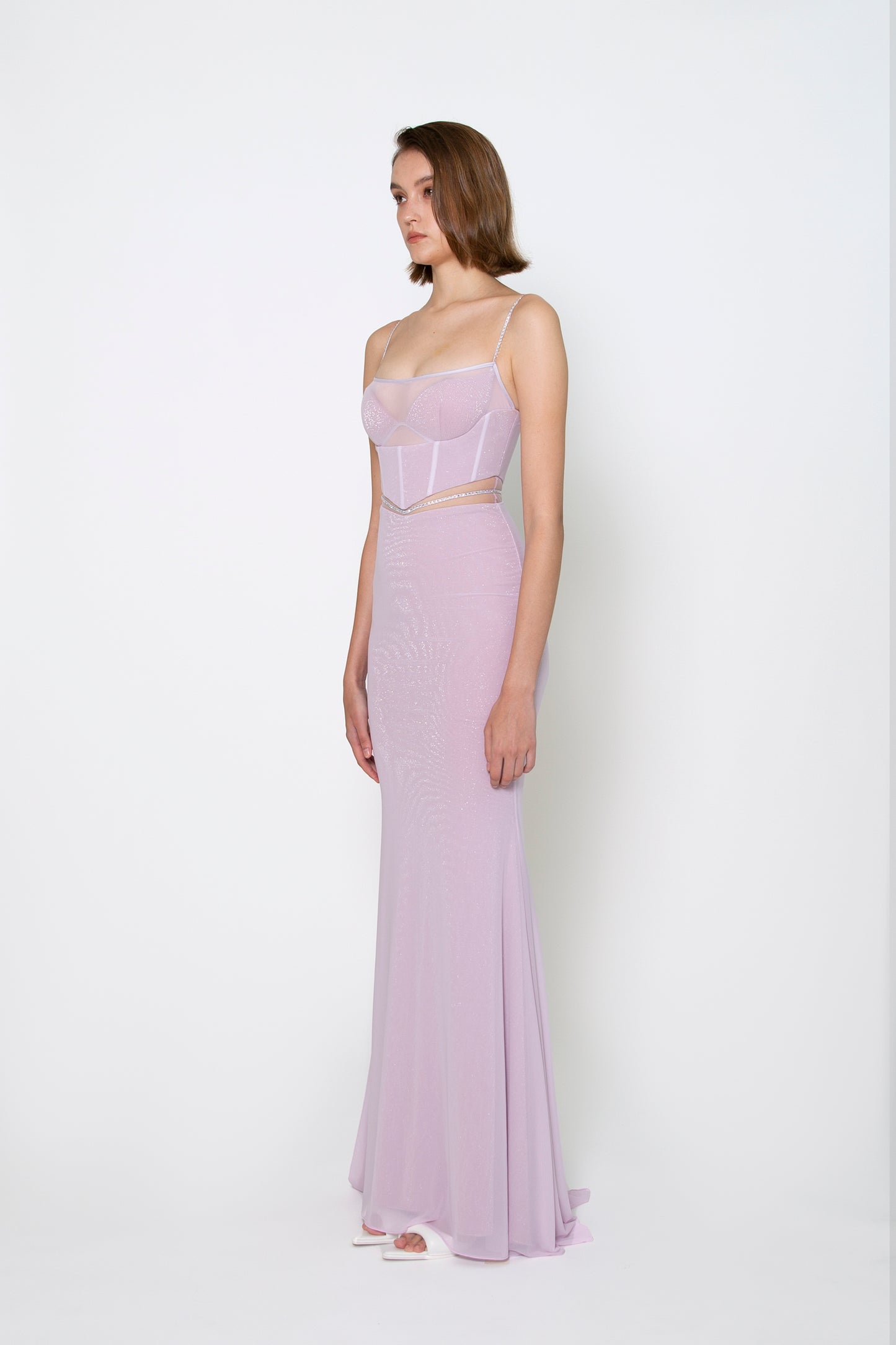 CAMI CUTOUT GOWN