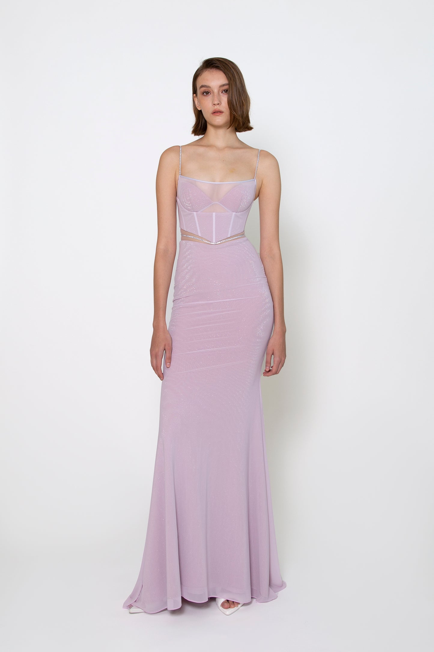 CAMI CUTOUT GOWN