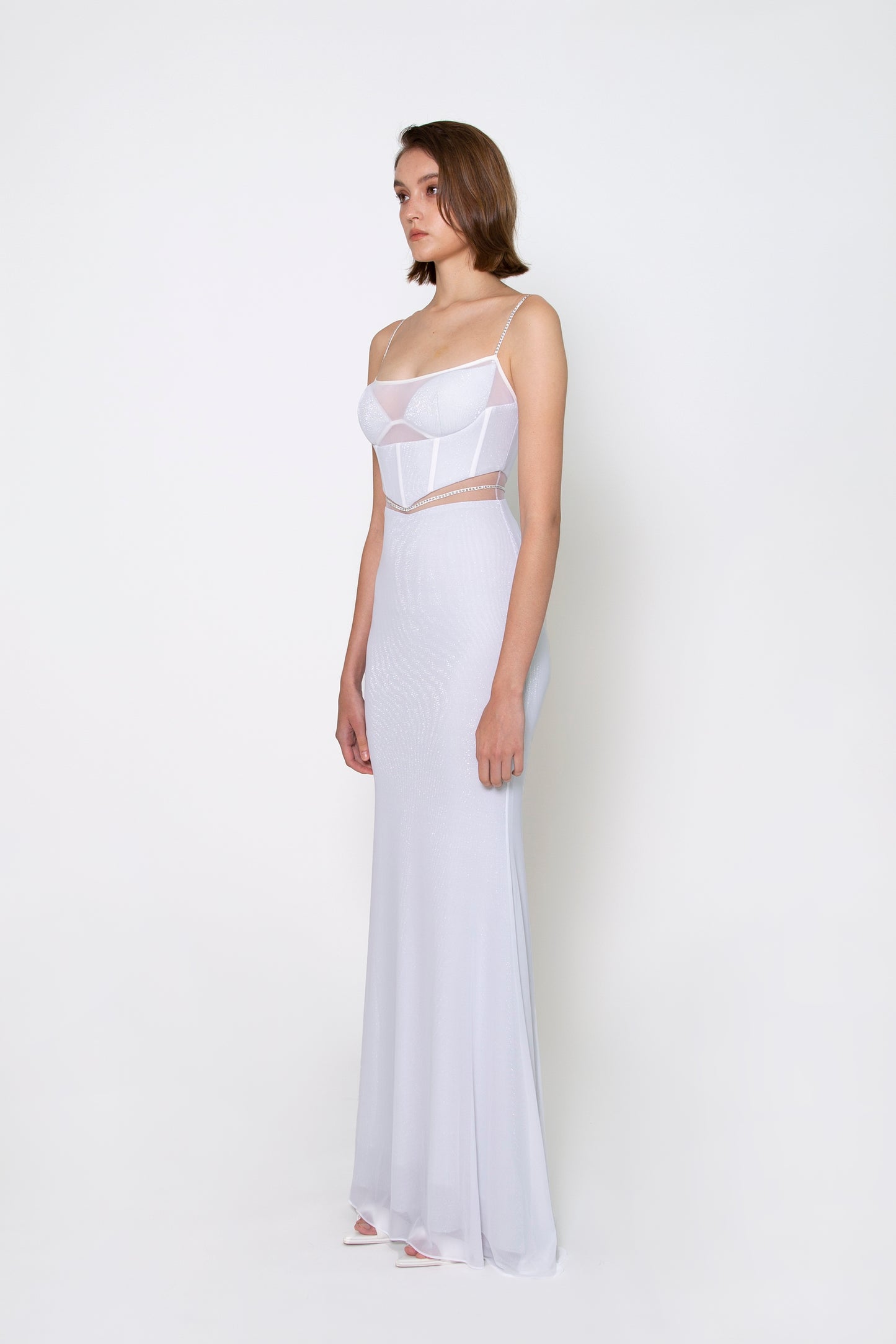 CAMI CUTOUT GOWN