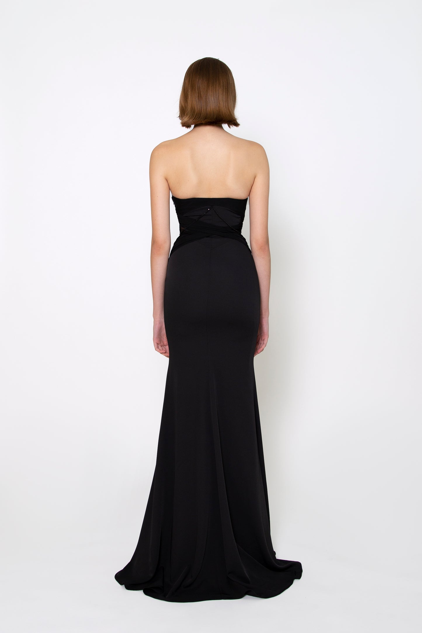 STRAPLESS GOWN