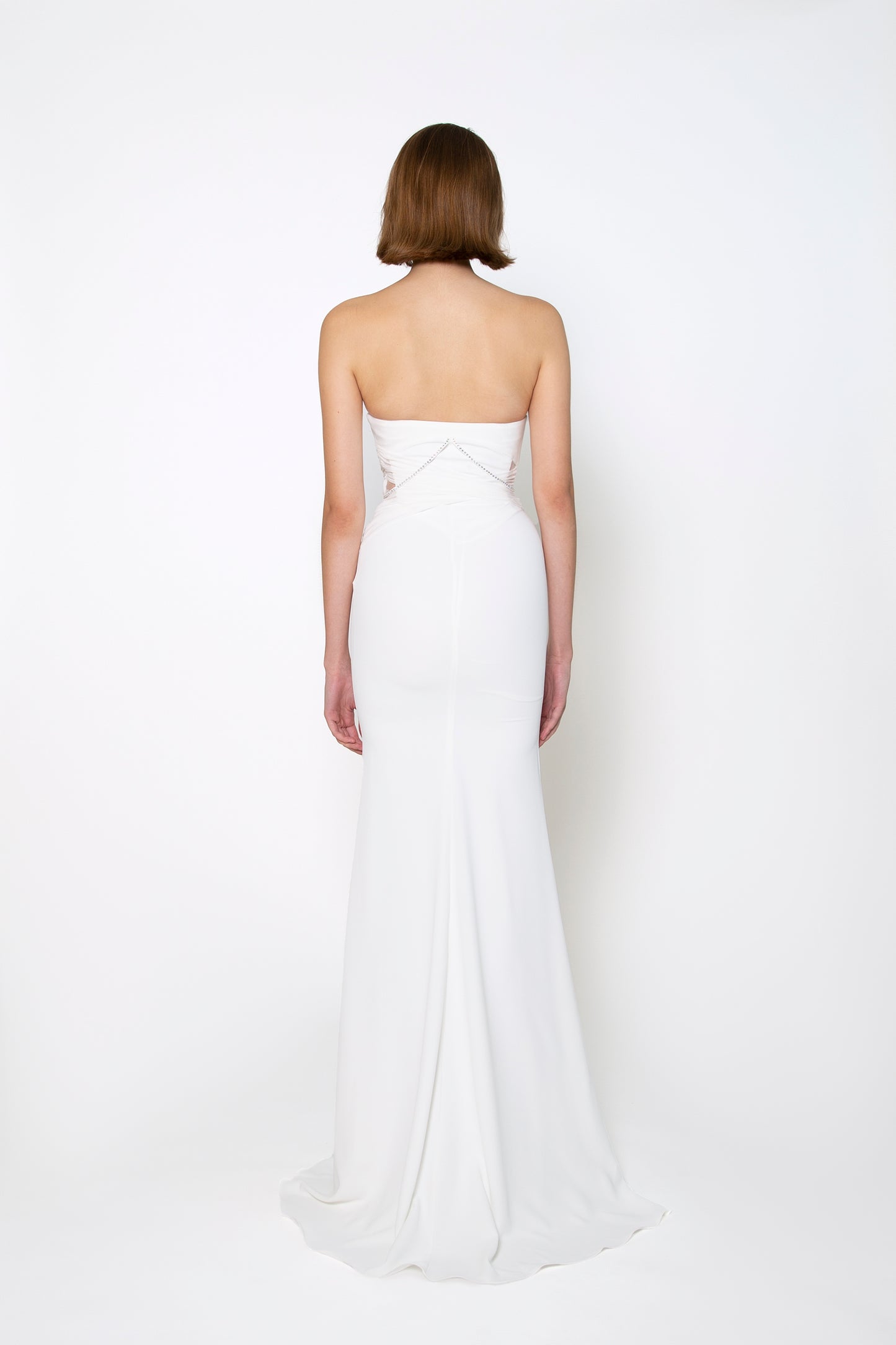 STRAPLESS GOWN