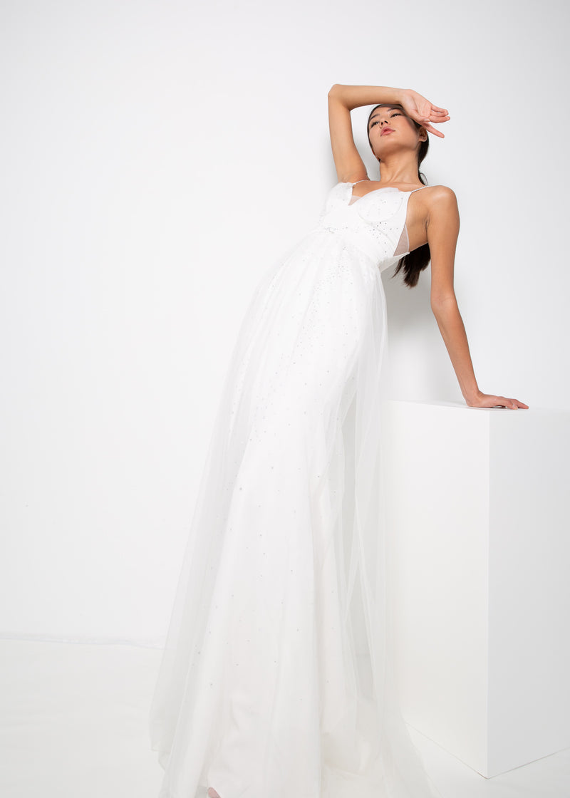 CANDICE GOWN IN WHITE