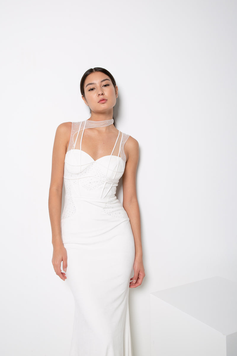 AMARA GOWN IN WHITE