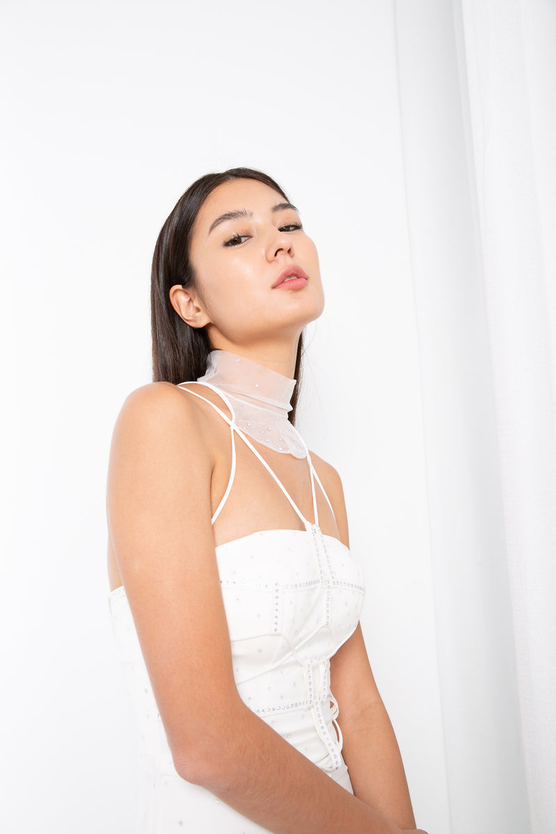 FAYE GOWN IN WHITE