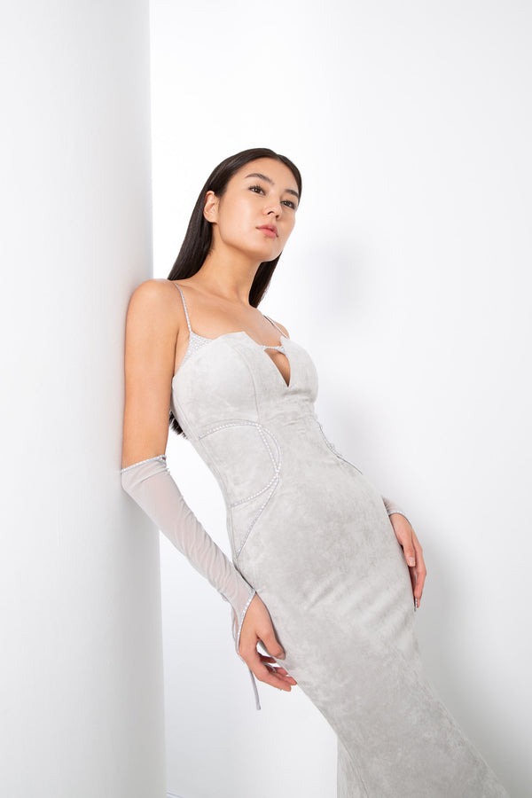 NAYANA GOWN IN GREY